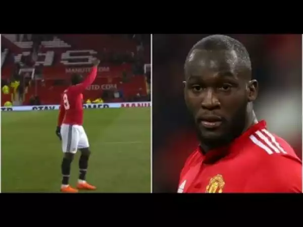 Video: Man United Fans Liked What Romelu Lukaku Did Straight After Brighton Win